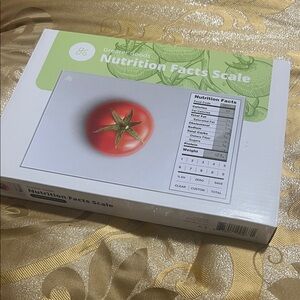 NIB Greater Goods Nutrition Facts Kitchen Scale -Model 0450